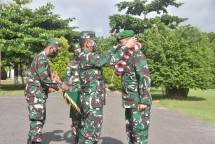 Komandan Korem 174 Merauke Sambut Kedatangan Kasrem Baru 