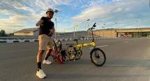 Gelandang Persija Sandi Sute Menyukai Gowes Sepada