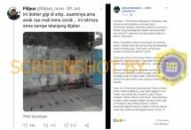 Viral Dokter Gigi di Surabaya Stres Telanjang di Jalan Karena Suaminya dan Anaknya Mati Kena COVID-19 Adalah Kabar Menyesatkan