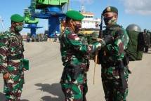 Satgas Pamtas Yonif MR/Pdw 411 Kostrad Kembali ke Salatiga