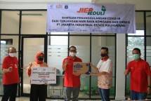 Mengharukan! Direksi dan Komisaris PT JIEP Salurkan Uang THR-nya untuk Bantu Penanganan Covid &ndash; 19