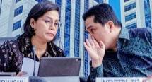Menkeu Sri Mulyani dan Meneg BUMN Erick Thohir (ist) 