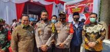 Cegah Penyebaran Covid-19 di Era New Normal, Polres Cianjur Pecahkan Rekor Muri Gelar Rapid Test 2000 Peserta
