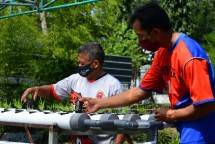 Tingkatkan Ketahanan Pangan Oleh Prajurit Batalyon Howitzer 2 Marinir 
