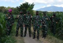 Dankormar Pastikan Program Ketahanan Pangan di Puslatpurmar 5 Baluran Jatim