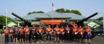 Jaga Stamina Bugar Tubuh Pangdivif 1 Kostrad Pimpin Gowes Sepeda