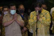 Prabowo Subianto dan Airlangga Hartarto