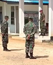 Tingkatkan Perhatian Danyonmarhanlan XII Laksanakan Jam Komandan