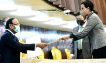 Banggar DPR dan Menkeu dalam Rapat APBN di DPR