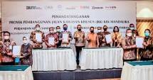 Penandatanganan Proyek Pembangunan Jalan Kawasan Khusus (JKK) KEK Mandalika