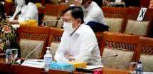 Menkes Terawan di DPR