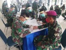 Korps Marinir Laksanakan Rapid Test Jelang Mendarat di Dabosingkep Kepri