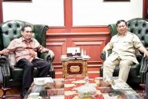 Mendag Agus bersama Menhan Prabowo 