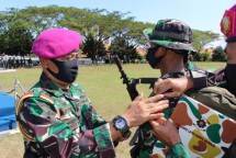 Dankolatmar Resmi Buka Kursus Bintara Remaja TNI AL Korps Marinir Angkatan XXXIX