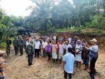 Prajurit Yonif 8 Marinir Terlibat dalam TMMD 108 Kosim 0203/Langkat