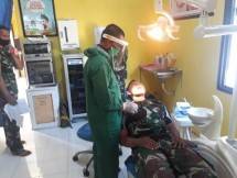 Prajurit Puslatpurmar 5 Baluran Laksanakan Uji Pemeriksaan Kesehatan