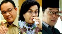 Anies Baswedan, Sri Mulyani, Ridwan Kamil