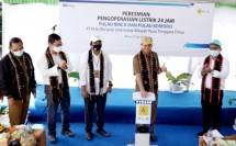Peresmian Pengoperasian Listrik 24 Jam Pulau Rinca dan Pulau Komodo