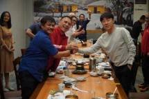 Makan Malam untuk Pelatih Shin Tae-yong