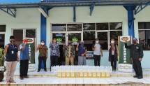 Jababeka Distribusikan Bantuan Disinfektan dan Handsanitizer Kepada 42 Masjid