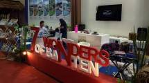 Booth Provinsi Banten di Gebyar Wisata Banten (GWB) 2017, di Jakarta Convention Center (JCC) (Chodijah Febriyani/Industry.co.id)