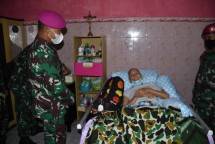 DankormarMayjen TNI (Mar) Suhartono Kunjungi Pelaku Sejarah Pelda (Purn) KKO Evert Julius Ven Kandou