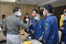 Pertemuan Badan Eksekutif Mahasiswa (BEM) se Jabodetek dengan Wakil Ketua DPR RI M. Azis Syamsuddin