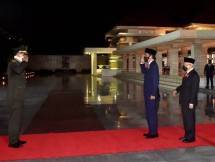 Presiden Jokowi Pimpin Apel Kehormatan dan Renungan Suci di TMP Kalibata