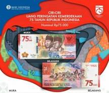 Uang pecahan kertas Rp75 Ribu