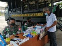 Khitanan dan Pengobatan Massal Dilaksanakan Satgas Yonif 413 Bromoro