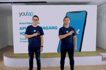 CEO Youtap Indonesia - Herman Suharto bersama Group Head of Product & Growth Youtap Indonesia - M. Syaiful Anam Dalam Peluncuran Aplikasi Dagang Youtap