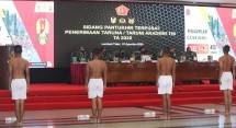Sidang Pantukhir Taruna Akademi TNI TA 2020 Dipimpim Panglima TNI 