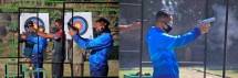 Prajurit Yonif 3 Marinir Tingkatkan Ketrampilan Menembak Pistol