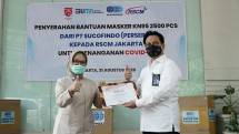 Tali Kasih Untuk Tenaga Medis RSUPN DR. Cipto Mangunkusumo, Sucofindo Beri Bantuan Masker KN95