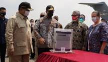 500 Ventilator dari AS untuk RI Diterima Menhan Prabowo Subianto