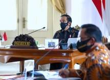 Presiden Ajak Para Gubernur Tetap Fokus Kendalikan Covid-19