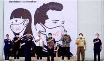 Cegah Covid-19 di Kawasan Industri, Kemenkes Bersama Jababeka dan PT Yasulor Loreal Gelar Kampanye Disiplin Pakai Masker