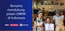 Kolaborasi VISA-DANA Dukung Sektor Usaha Kecil Mikro