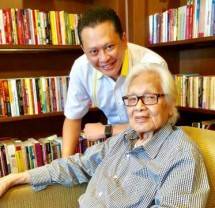 Ketua MPR RI Bambang Soesatyo n alm Jakob Oetama