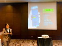  ibu Prita selaku pembicara dengan topik &ldquo;managemen komunikasi media&rdquo; diacara Direktorat Jendral Pendidikan Vokasi&rdquo; berlokasi di Fairmont Hotel sore ini (9/9)