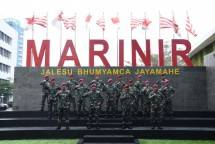 Dankormar Mayjend Suhartono Terima Kunjungan Dankoopsus Mayjend Richard Tampubolon