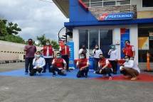 Salah satu gerai MYPERTAMINA di sebuah SPBU (Doc:Pertamina)