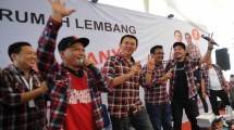 Rapper Iwa K Hibur Warga di Balai Rakyat Ahok-Djarot