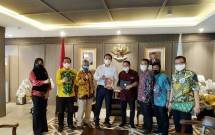 Kunjungan Mappilu PWI Dipimpin oleh Sekretaris Jenderal PWI Pusat