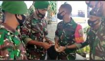 Aksi puluhan Bintara Pembina Desa (Babinsa) di RSUD Bajawa ini mendapatkan respon positif dari netizen/ foto: maumerenews.com