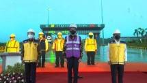 Presiden Jokowi Resmikan Tol Pekanbaru-Dumai Secara Virtual