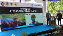 Peresmian PLTS Atap Pabrik Danone-AQUA Klaten, sekaligus Refleksi Satu Tahun Jateng Solar Province