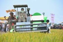 Mentan Puji Lampung Sebagai Penyumbang Pangan Nasional