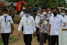Menteri Pertanian Syahrul Yasin Limpo saat di Kalteng