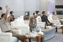 Menteri Pertanian Syahrul Yasin Limpo menyapa penyuluh